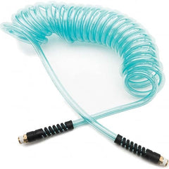 Parker - Coiled & Self-Storing Hose Inside Diameter (Inch): 1/4 Material: 95A Shore Durometer Polyurethane - Americas Tooling