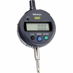 Mitutoyo - Electronic Drop Indicators Minimum Measurement (Decimal Inch): 0.0000 Maximum Measurement (mm): 12.7 - Americas Tooling