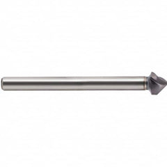 Guhring - 10.4mm Head Diam, 6mm Shank Diam, 3-Flute 90° High Speed Steel Countersink - Americas Tooling