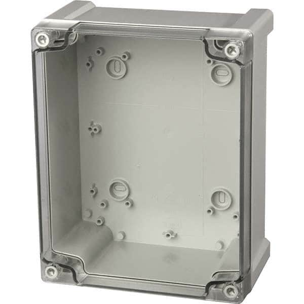 Fibox - NEMA 1, 4, 4X, 12 Polycarbonate Standard Enclosure with Screw Cover - Americas Tooling