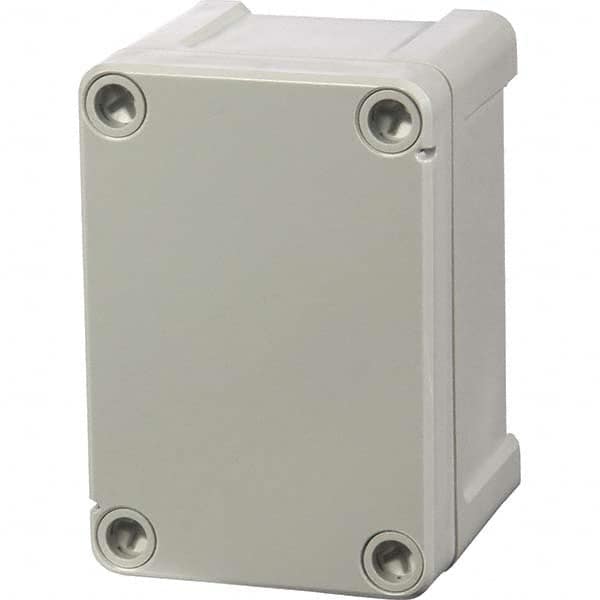 Fibox - NEMA 1, 4, 4X, 12 Polycarbonate Standard Enclosure with Screw Cover - Americas Tooling