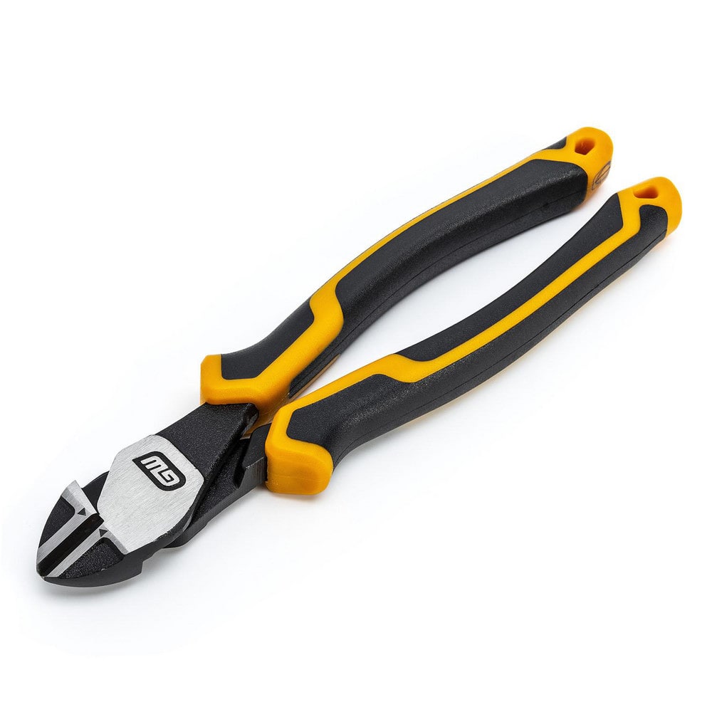 Cutting Pliers; Insulated: No; Cutting Capacity: 14 in; Jaw Length (Decimal Inch): 0.7500; Overall Length: 8.00; Overall Length (Decimal Inch): 8.0000; Jaw Width (Decimal Inch): 0.75; Cutting Style: Flush; Overall Length Range: 6″-8.9″; Capacity (AWG): 14