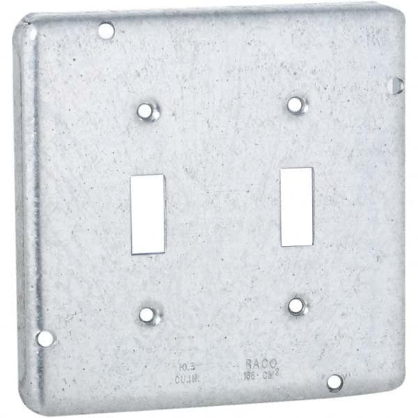 Hubbell-Raco - Steel Electrical Box Cover - Americas Tooling