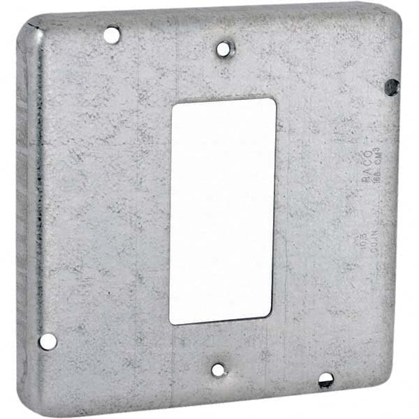 Hubbell-Raco - Steel Electrical Box Cover - Americas Tooling