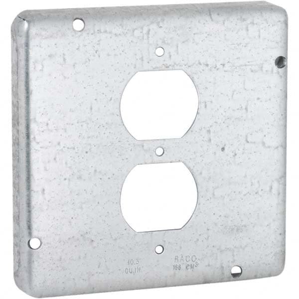 Hubbell-Raco - Steel Electrical Box Cover - Americas Tooling