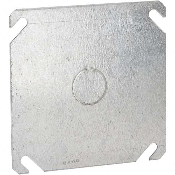 Hubbell-Raco - Steel Electrical Box Flat Cover - Americas Tooling