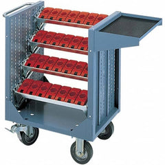 LISTA - CNC Storage Carts Style: CNC Tool Cart with Tool Carrier Taper Size: HSK 50A - Americas Tooling