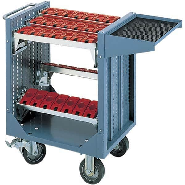 LISTA - CNC Storage Carts Style: CNC Tool Cart with Tool Carrier Taper Size: HSK 63A - Americas Tooling