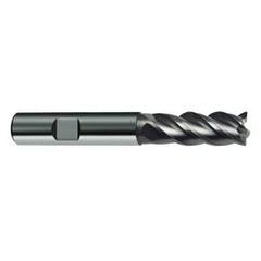 16mm Dia. - 92mm OAL - 4 FL Variable Helix Bright Carbide End Mill - Americas Tooling