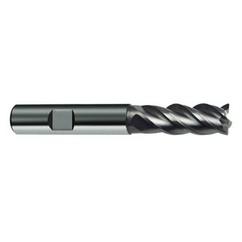 12mm Dia. - 83mm OAL - 4 FL Variable Helix Bright Carbide End Mill - Americas Tooling