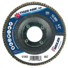 Weiler - Flap Discs Abrasive Type: Coated Flap Disc Type: Type 29 - Americas Tooling