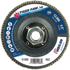 Weiler - Flap Discs Abrasive Type: Coated Flap Disc Type: Type 29 - Americas Tooling