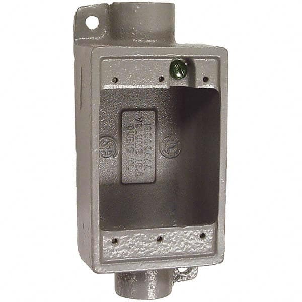 Hubbell Killark - Electrical Outlet Boxes & Switch Boxes Enclosure Type: Device Box Enclosure Shape: Rectangle - Americas Tooling