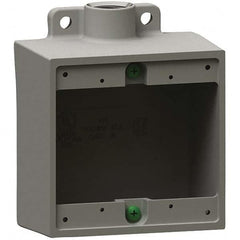 Hubbell Killark - Electrical Outlet Boxes & Switch Boxes Enclosure Type: Device Box Enclosure Shape: Square - Americas Tooling