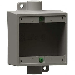 Hubbell Killark - Electrical Outlet Boxes & Switch Boxes Enclosure Type: Device Box Enclosure Shape: Square - Americas Tooling