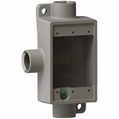 Hubbell Killark - Electrical Outlet Boxes & Switch Boxes Enclosure Type: Device Box Enclosure Shape: Rectangle - Americas Tooling