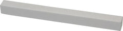 Norton - 220 Grit Aluminum Oxide Square Dressing Stick - 6 x 1/2 x 1/2, Very Fine Grade, Vitrified Bond - Americas Tooling