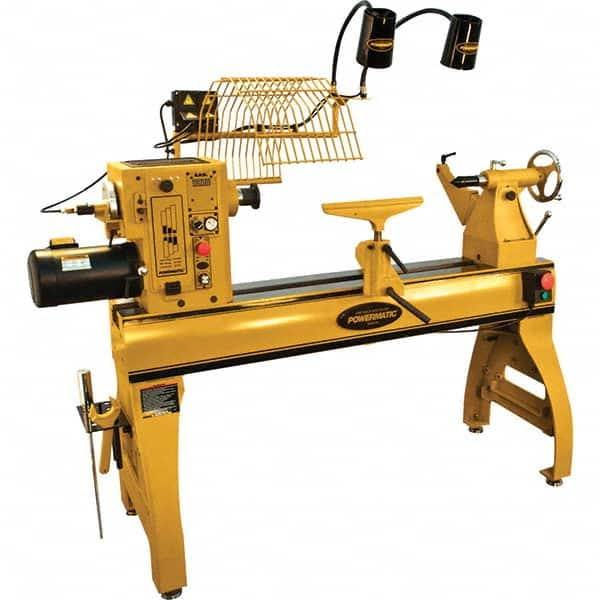 Powermatic - Woodworking Lathes Swing (Inch): 21 Distance Between Centers (Inch): 42 - Americas Tooling