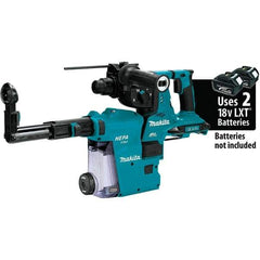 Makita - 36 Volt 1-1/8" SDS Plus Chuck Cordless Rotary Hammer - 5000 BPM, 0 to 980 RPM, Reversible - Americas Tooling