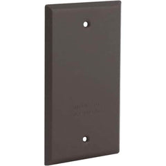 Hubbell-Raco - Weatherproof Box Covers Cover Shape: Rectangle Number of Holes in Outlet: 0 - Americas Tooling