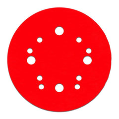 Hook & Loop Discs; Disc Diameter (Decimal Inch): 5; Grade: Medium; Grit: 120; Abrasive Material: Ceramic Blend; Disc Color: Red; Package Quantity: 4; Grit: 120; Grit: 120; Package Quantity: 4