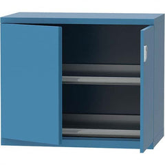 LISTA - 84 Compartment Bright Blue Steel Modular Storage Cabinet - Americas Tooling