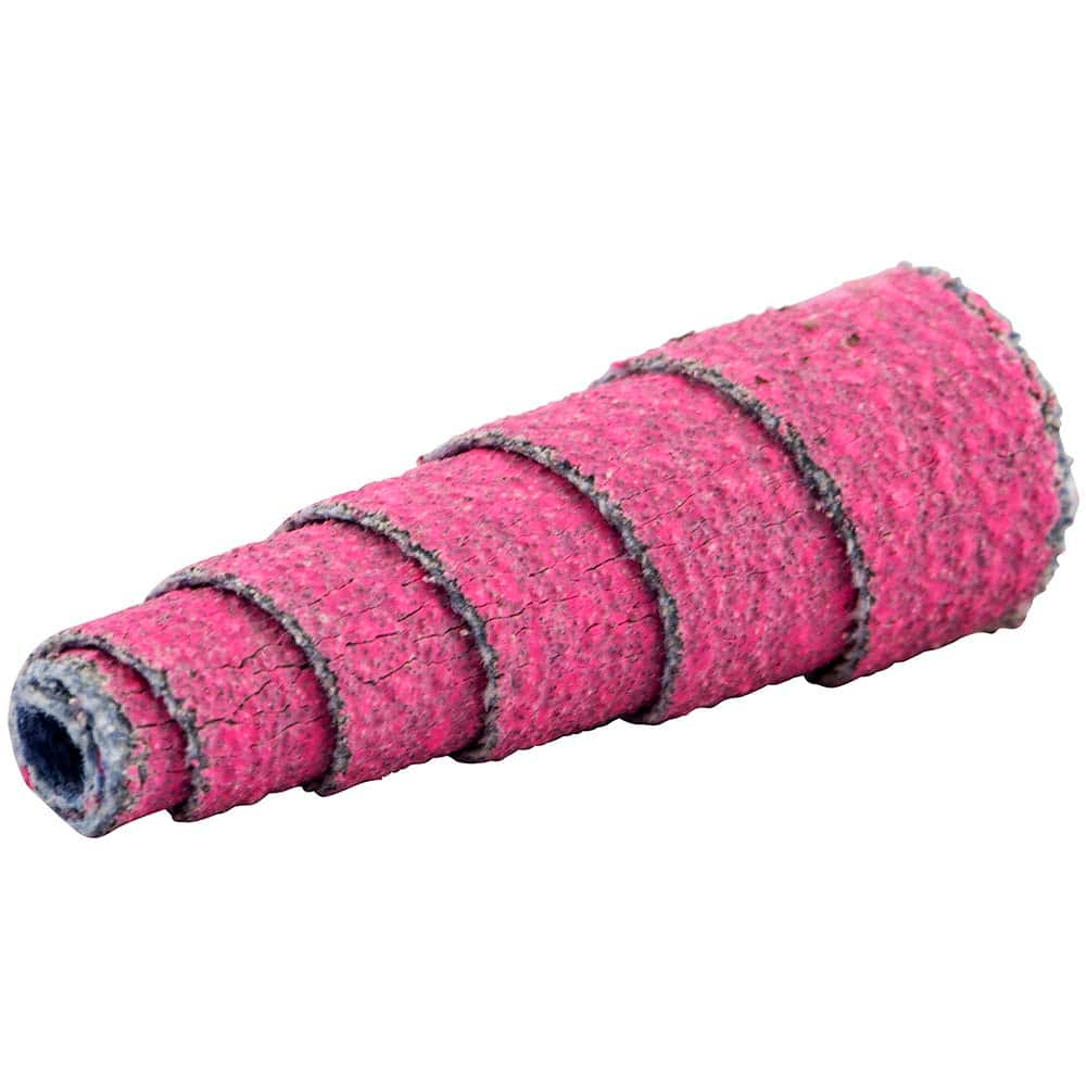 Merit Abrasives - 1/2 x 1-1/2" Medium Ceramic Alumina Full Taper Cartridge Roll - Americas Tooling