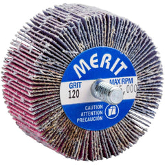 Merit Abrasives - 2 x 1" 120 Grit Ceramic Alumina Unmounted Flap Wheel - Americas Tooling