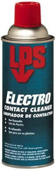 LPS - 14 Ounce Aerosol Contact Cleaner - 22 kV Dielectric Strength, Nonflammable, Plastic Safe - Americas Tooling