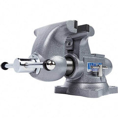 Wilton - Bench & Pipe Combination Vises Jaw Width (Inch): 6-1/2 Jaw Opening Capacity (Inch): 7-1/4 - Americas Tooling