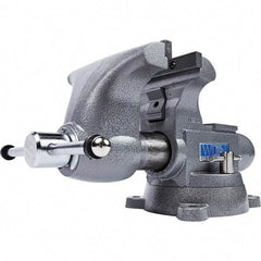 Wilton - Bench & Pipe Combination Vises Jaw Width (Inch): 8 Jaw Opening Capacity (Inch): 7-3/4 - Americas Tooling