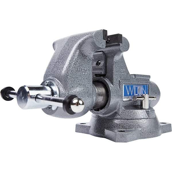 Wilton - Bench & Pipe Combination Vises Jaw Width (Inch): 4-1/2 Jaw Opening Capacity (Inch): 4-1/2 - Americas Tooling