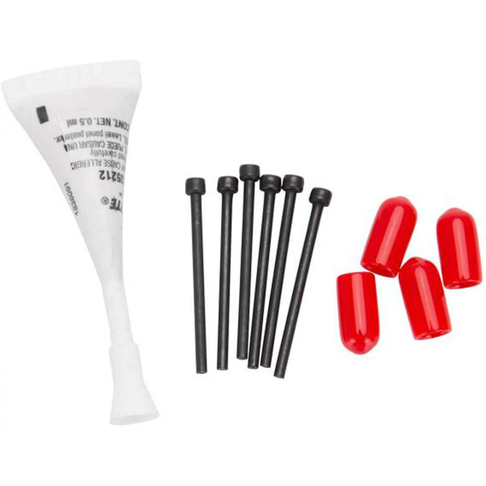 Automotive Hand Tools & Sets; For Use With: Ford Triton engine; Includes: 1/2 mL Glue; (6) Pins; (4) Rubber Stoppers; Color: Red; Black; Contents: 1/2 mL Glue; (6) Pins; (4) Rubber Stoppers; Material: Alloy Steel; Rubber; Type: Broken Porcelain Extractor