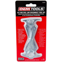 Automotive Hand Tools & Sets; For Use With: Most Ford & Chrysler LH Series Vehicles; Color: Silver; Inside Diameter (Inch): 0.5; 0.375; 0.75; 0.625 in; Material: Aluminum; Type: Scissor Style Air Conditioner/Fuel Line Disconnect Tool