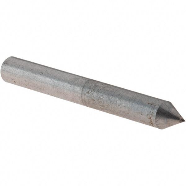 Norton - 1" Long x 3/16" Shank Diam Single Point Diamond Dresser - 60° Included Angle - Americas Tooling