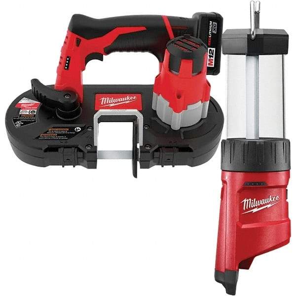 Milwaukee Tool - Cordless Portable Bandsaws Voltage: 12 Battery Chemistry: Lithium-Ion - Americas Tooling