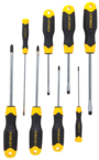 STANLEY® 8 Piece Cushion Grip Screwdriver Set - Americas Tooling