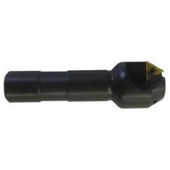 60° Point- 0.212" Min- 0.5" SH- Indexable Countersink & Chamfering Tool - Americas Tooling