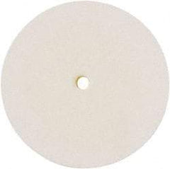 Value Collection - 10" Diam x 1" Thick Unmounted Buffing Wheel - 1 Ply, Polishing Wheel, 1/2" Arbor Hole, Hard Density - Americas Tooling