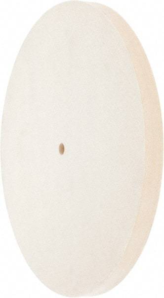 Value Collection - 12" Diam x 3/4" Thick Unmounted Buffing Wheel - 1 Ply, Polishing Wheel, 1/2" Arbor Hole, Medium Density - Americas Tooling