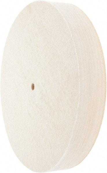 Value Collection - 12" Diam x 2" Thick Unmounted Buffing Wheel - 1 Ply, Polishing Wheel, 1/2" Arbor Hole, Soft Density - Americas Tooling