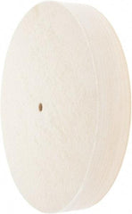 Value Collection - 12" Diam x 2" Thick Unmounted Buffing Wheel - 1 Ply, Polishing Wheel, 1/2" Arbor Hole, Soft Density - Americas Tooling