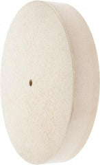 Value Collection - 12" Diam x 2" Thick Unmounted Buffing Wheel - 1 Ply, Polishing Wheel, 1/2" Arbor Hole, Hard Density - Americas Tooling