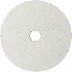 Value Collection - 8" Diam x 1" Thick Unmounted Buffing Wheel - 1 Ply, Polishing Wheel, 1" Arbor Hole, Soft Density - Americas Tooling