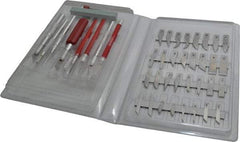 Excel - Hobby Knife Set - 46 Pieces, Includes #1, #2, #5, #18, #30, & #40 Knives, Hobby Awl, Burnisher, Sharpening Stone, 37 Blades - Americas Tooling