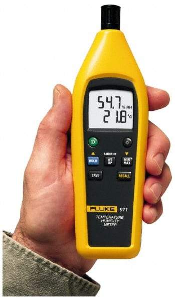 Fluke - Thermometer/Hygrometers & Barometers Type: Thermo-Hygrometer Minimum Relative Humidity (%): 5 - Americas Tooling