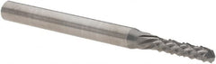 SGS Pro - Drill Point End, Diamond Pattern Router Bit - Americas Tooling