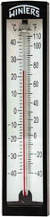 Winters - -40 to 110°F, Industrial Thermometer with Standard Thermowell - 2 Inch Immersion Length, 1-7/8 Inch Stem Length, 6 Inch Long, 1/2 Inch Thread - Americas Tooling