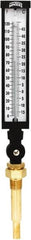 Winters - -15 to 120°F, Industrial Thermometer with Standard Thermowell - 5 Inch Immersion Length, 6 Inch Stem Length, 20 Inch Long, 3/4 Inch Thread - Americas Tooling