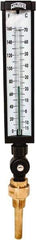 Winters - -15 to 160°F, Industrial Thermometer with Standard Thermowell - 3 Inch Immersion Length, 3-1/2 Inch Stem Length, 17 Inch Long, 3/4 Inch Thread - Americas Tooling